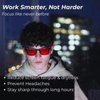 BlokLens™ Blue Light Blocking Glasses – For Work, Gaming & Better Sleep